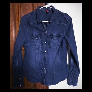 H&M Denim Button Up Shirt