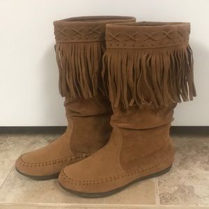 Rampage Fringe Boots