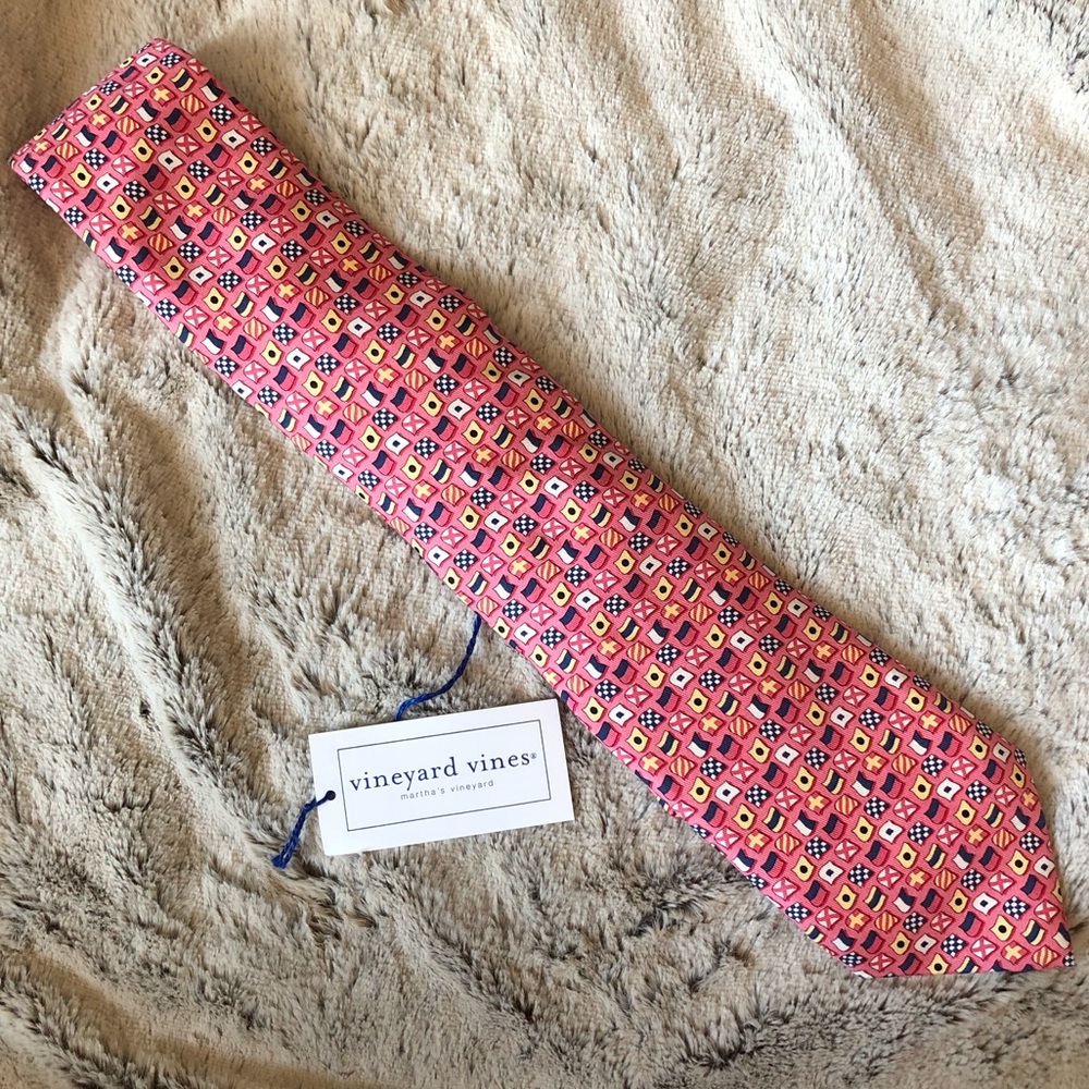 Nautical Flags Tie vineyard vines