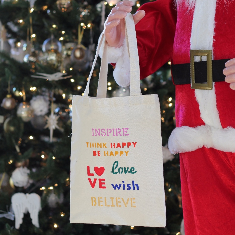 INSPIRE canvas tote