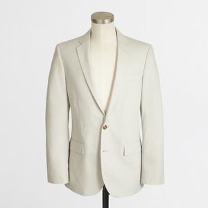NWT J. Crew Factory Thompson Jacket in Stone 38R