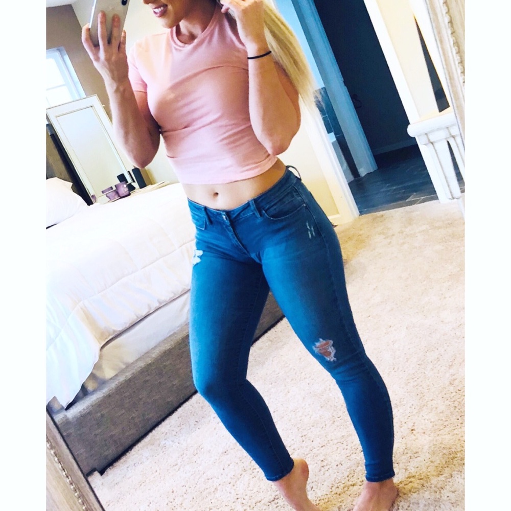 Bebe Skinny Jeans Size 27