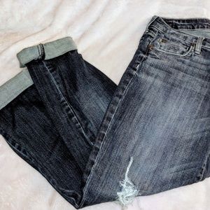 kut from the kloth boyfriend jeans, sz 8
