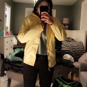 north face rain coat