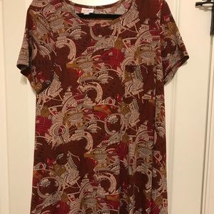 LuLaRoe Large Carly Dress