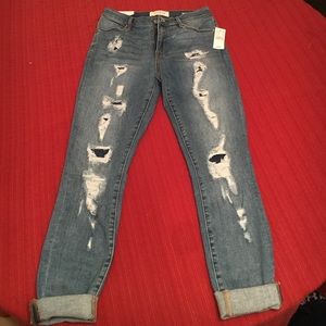 High rise ankle jeans!! Brand new!!