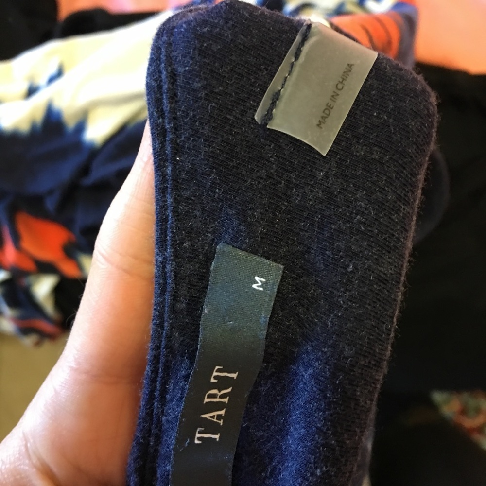 Tart long dress with slit on side.