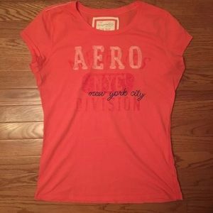 Aeropostale New York Orange T-Shirt