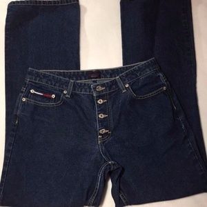 Tommy Hilfiger Button Front Bootcut SZ 11