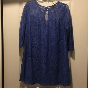 Lacey Blue Dress