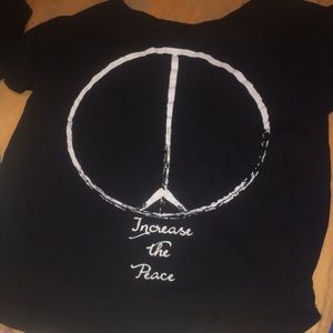 peace sign shirt