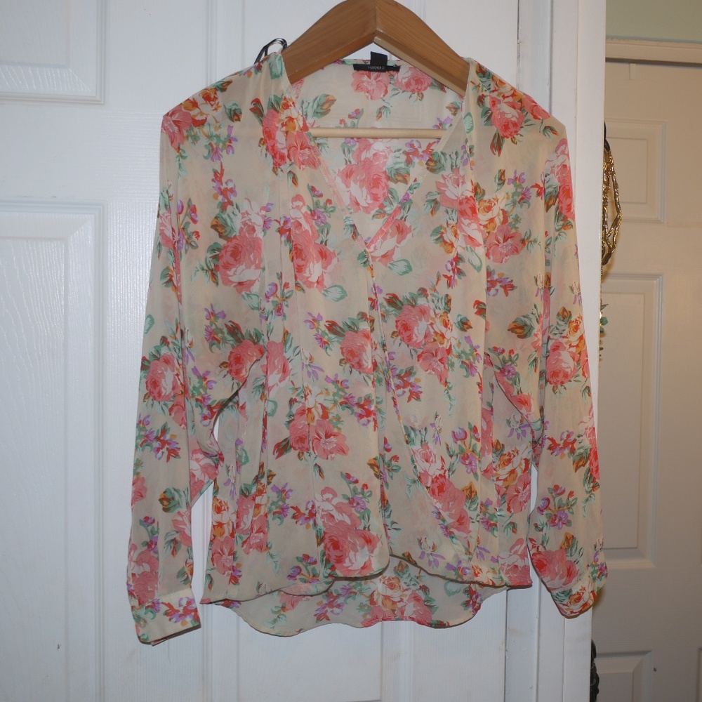 Floral Blush Top