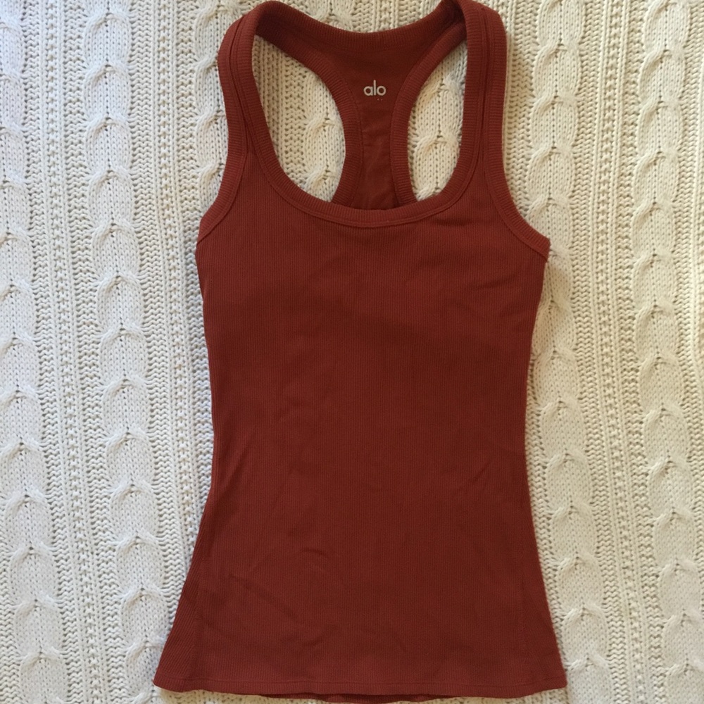 ALO racerback tank top
