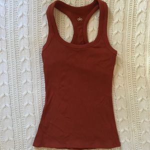 ALO racerback tank top
