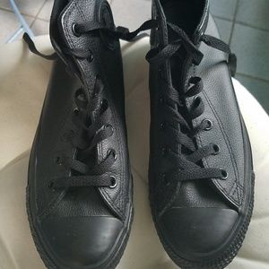 Converse Chuck Taylor All Star Black Leather