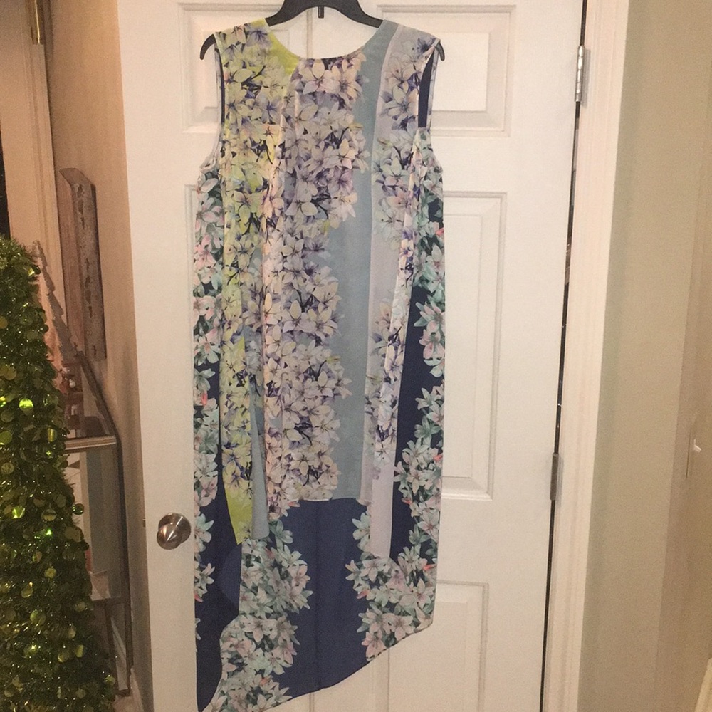 BCBG Max Azria, high low dress, size L