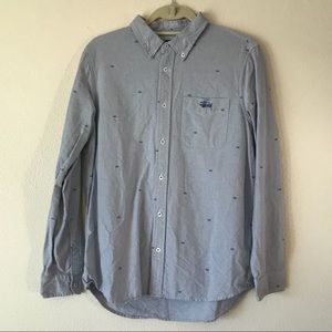 Stussy long sleeve button down