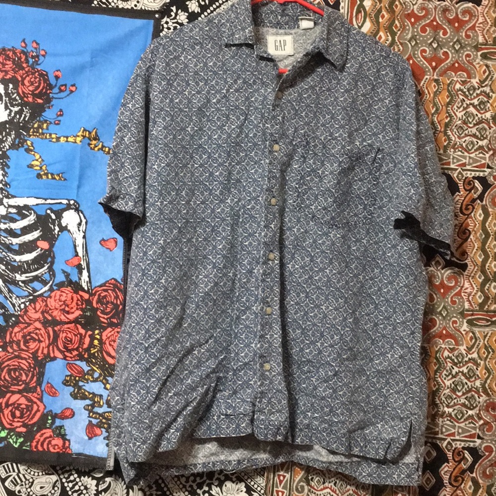 Button up, design short sleeve