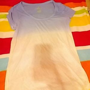 Blue ombre American Eagle shirt