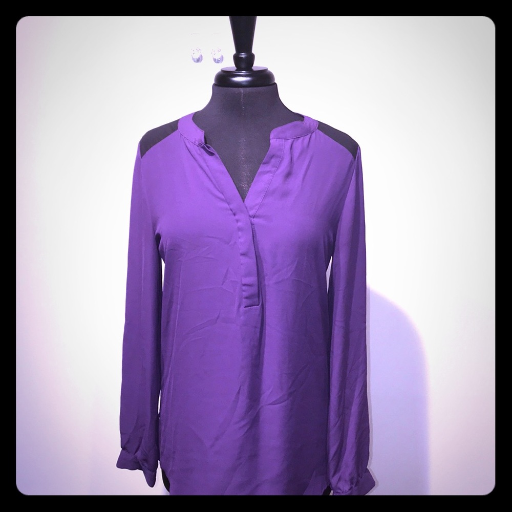 Purple and Black Shirt SZ:M