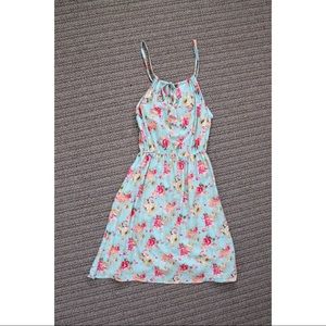 Vintage Mint Floral Dress