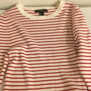 Forever 21 Long Sleeve Striped Shirt