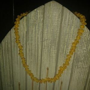 Genuine Raw Baltic Amber Teething Necklace