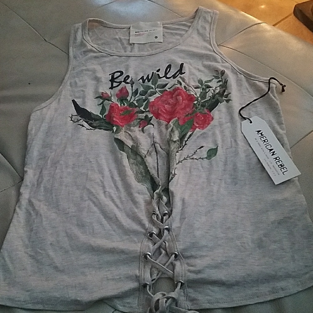 American Rebel sleeveless top