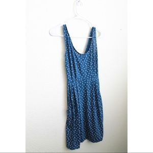 Cute Anchor-Printed Dress w/ Pockets