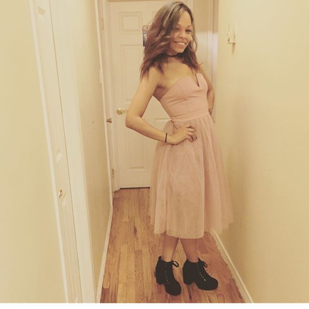 Strapless Tutu dress