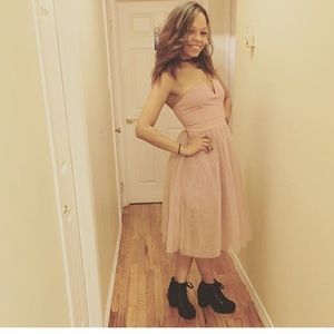 Strapless Tutu dress