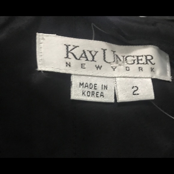 KATE UNGER 2 PIECE EVENING GOWN SIZE 2 - Picture 6 of 6