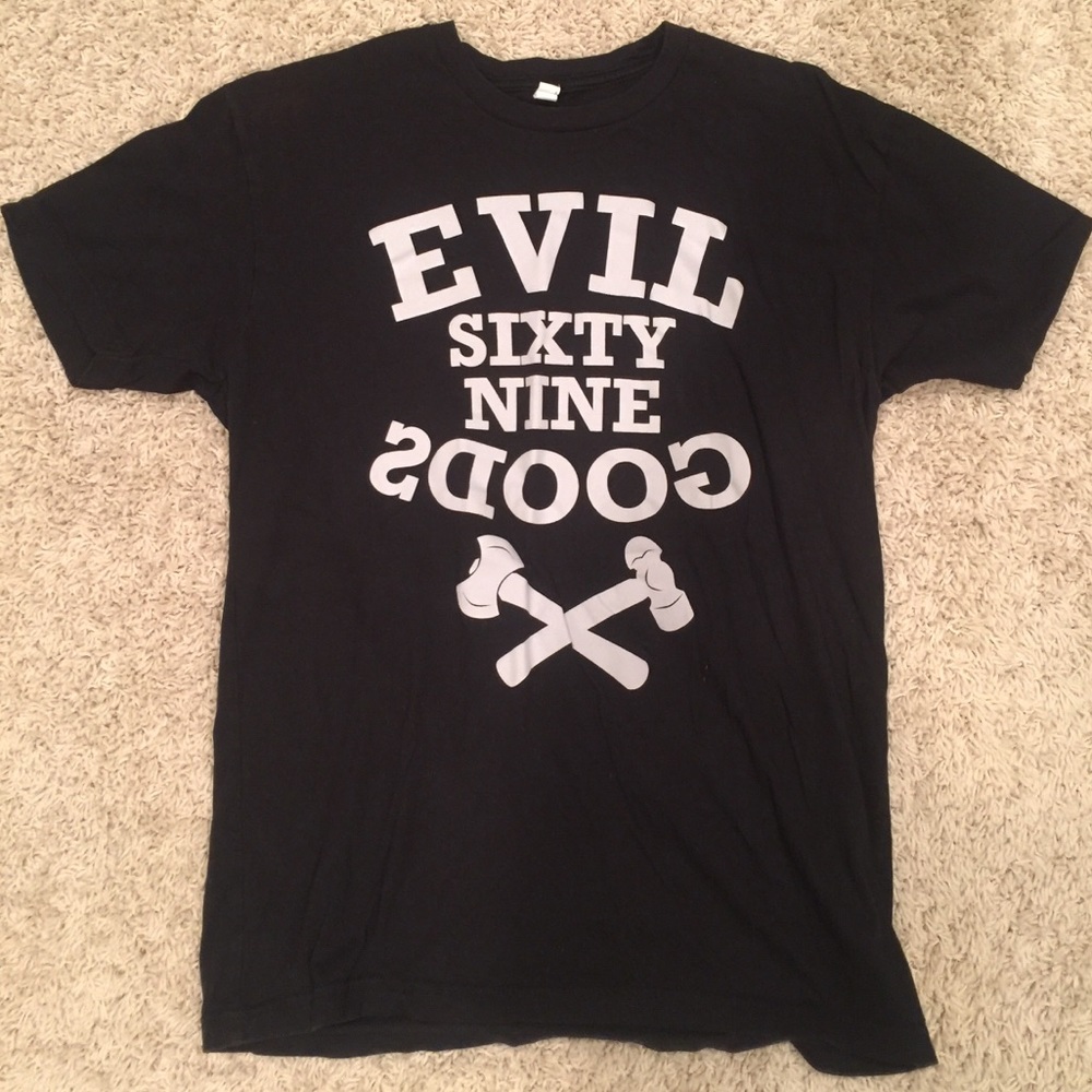 Evil Goods t shirt