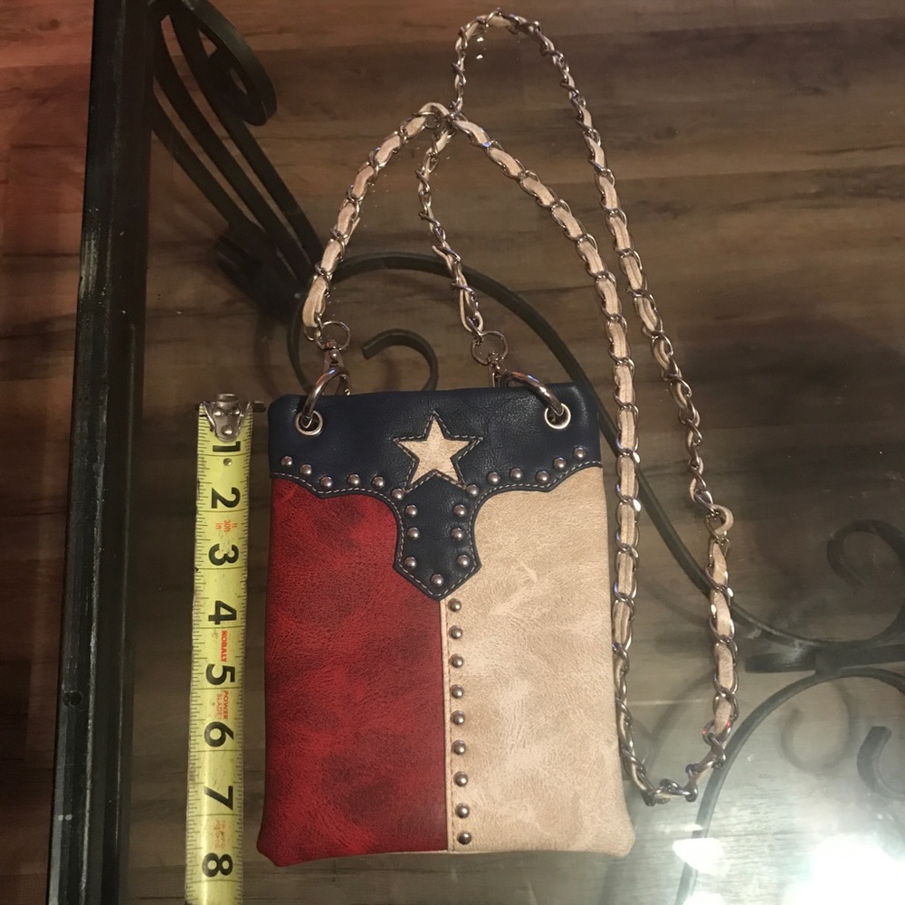 Texas flag Small crossbody purse
