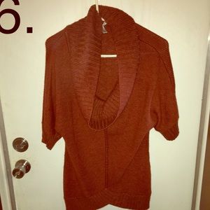 Burnt orange Dress Barn sweater