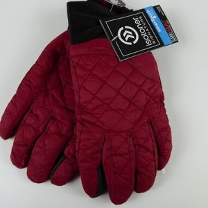 Isotoner Quilted SmarTouch SleekHeat Gloves NWT