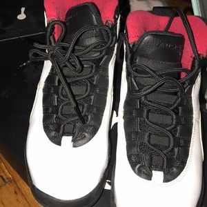 Air Jordan 10 retro BG white/Black/true-red