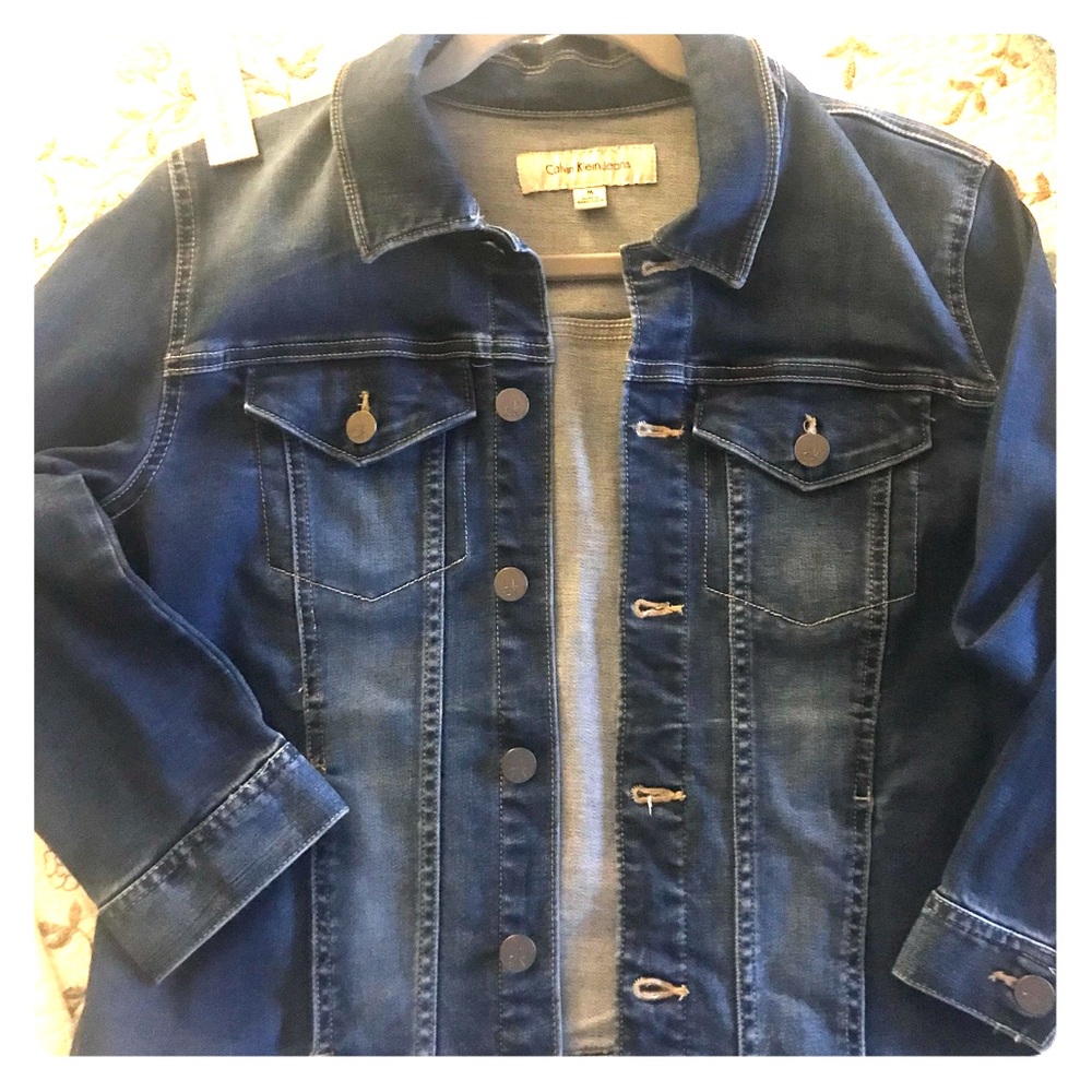 New womens Calvin klein jeans jacket