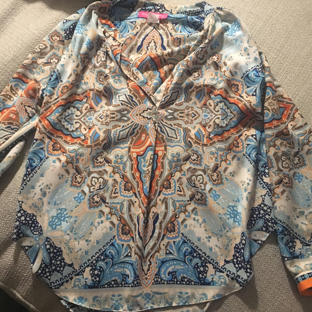 Floral dress shirt from Pookie and Sebastian