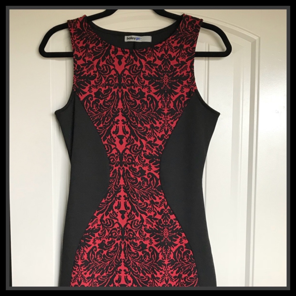 ❤️Bailey Girl Red and Black Dress❤️
