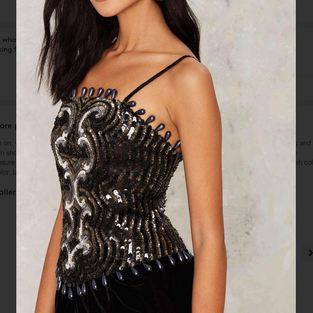 1️⃣✅bright of way sequin top - Picture 2 of 6