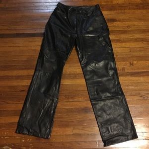 Vintage leather pants