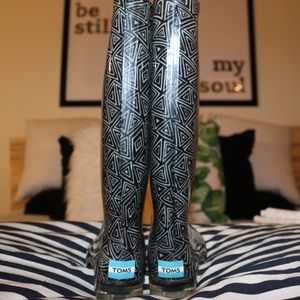 ♠️ PRICE DROP ♠️Toms Rain Boots NWOT