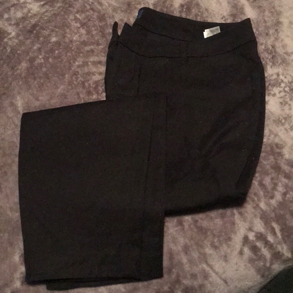 Black ankle pants Old Navy size 18 regular