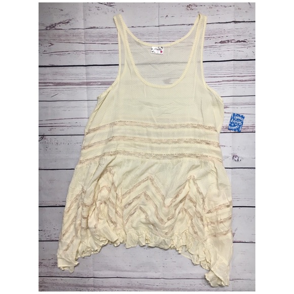 Free People Voile Lace Trapeze Dress Tunic - Picture 3 of 8