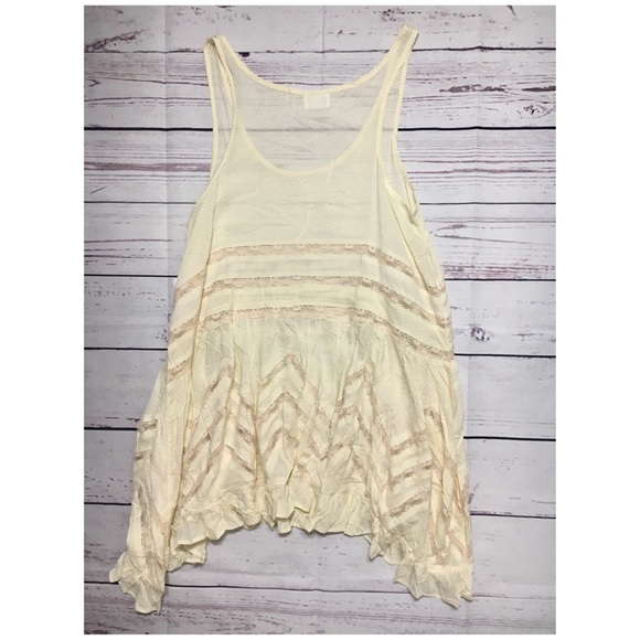 Free People Voile Lace Trapeze Dress Tunic - Picture 5 of 8