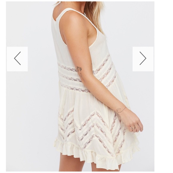 Free People Voile Lace Trapeze Dress Tunic - Picture 6 of 8