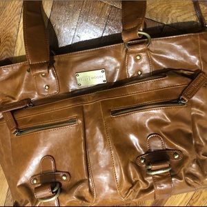 Kelly Moore brown Libby bag