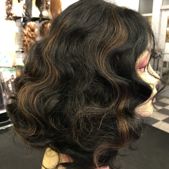 NEW WIG BOB HIGHLIGHTS WIG WAVE THICK ASK 1St main image 8