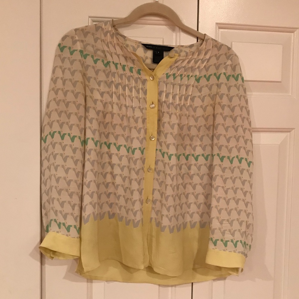 Marc Jacobs silk button up